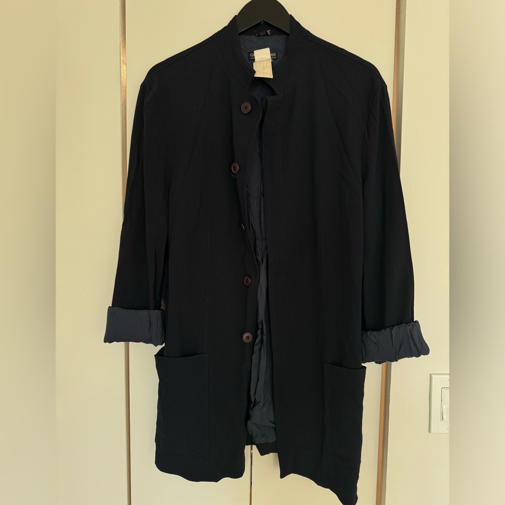 Giorgio Armani blazer in dark blue